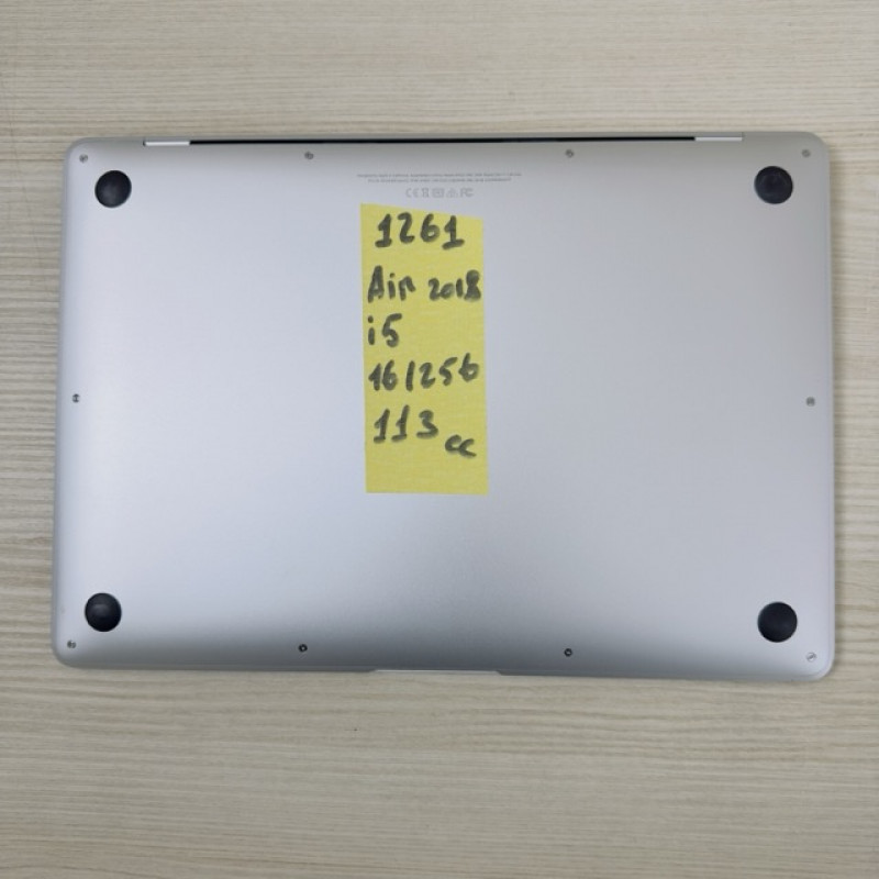 MacBook Air 2018 Silver i5 1.6ghz 16/256